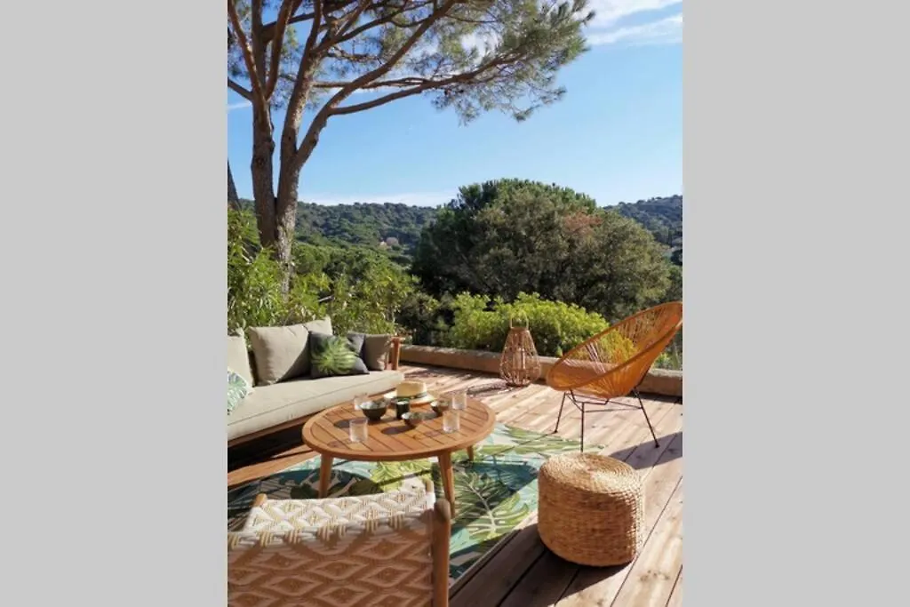 Apartment Charmant Mazet Haut De Gigaro, Face A La Pinede La Croix-Valmer