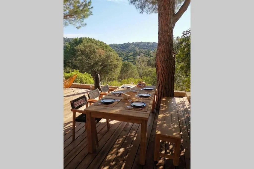 Charmant Mazet Haut De Gigaro, Face A La Pinede La Croix-Valmer Apartment